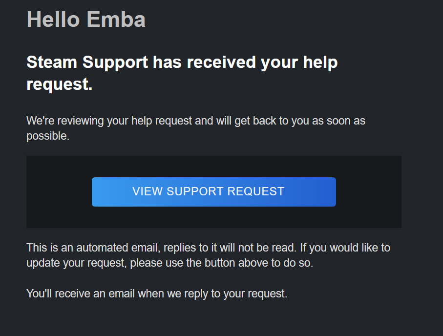 Not Sure What to do at this point. Help? Details in Comments : r/Steam