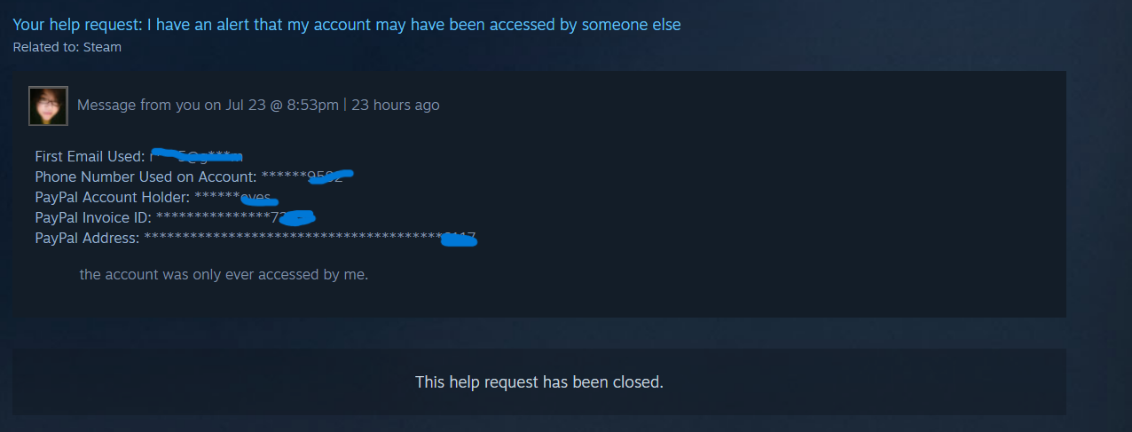 Not Sure What to do at this point. Help? Details in Comments : r/Steam