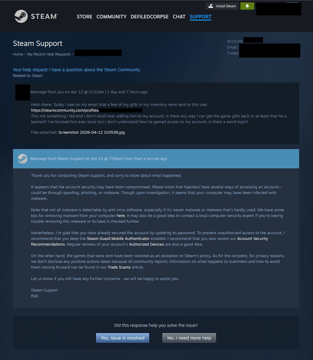 This is why Steam will always have me as a client : r/Steam