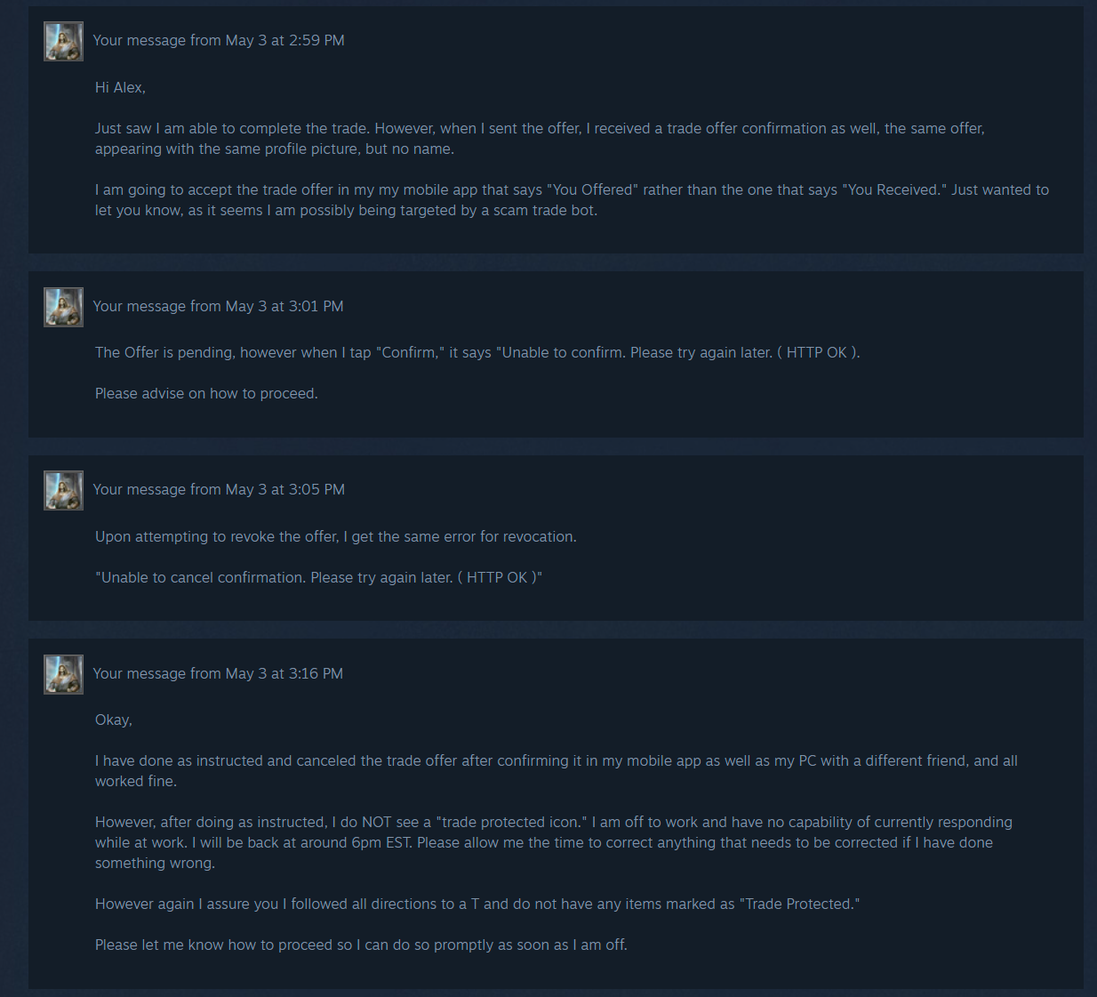 Steam Support Ticket Possibly Compromised ( HELP ) : r/cs2