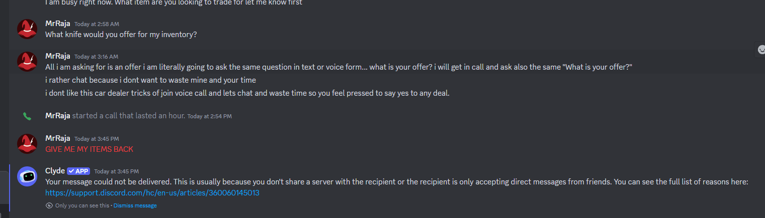It finally happened to me... i lost my knife and many more items... I hope Steam  Support returns them to me. : r/SteamScams