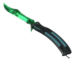 ★ StatTrak™ Butterfly Knife | Gamma Doppler (Minimal Wear) | Emerald
