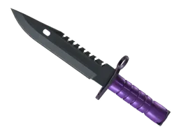 ★ StatTrak™ M9 Bayonet | Ultraviolet (Factory New)