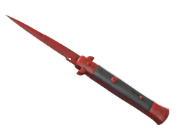 ★ StatTrak™ Stiletto Knife | Crimson Web (Factory New)