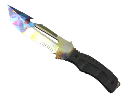 ★ Survival Knife | Case Hardened (Minimal Wear) | Blue Gem