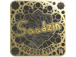 Sticker | saadzin (Gold, Ranked) | Cologne 2026